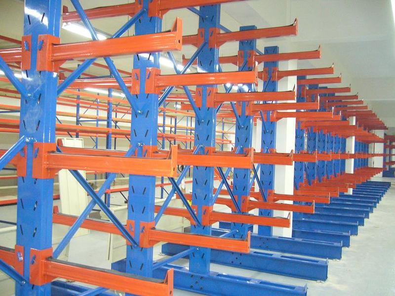 Industry steel cantilever shelves